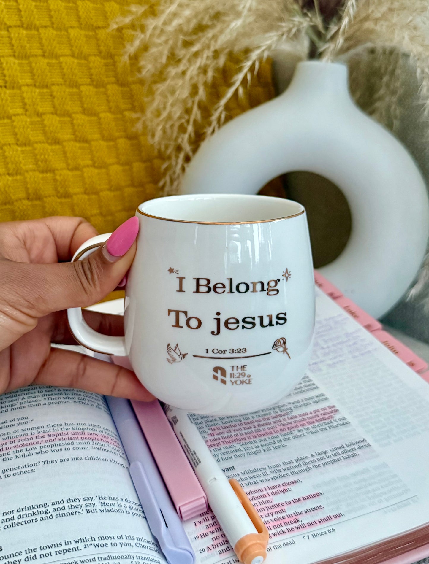I Belong to Jesus” Mug — Identity. Assurance. Belonging.